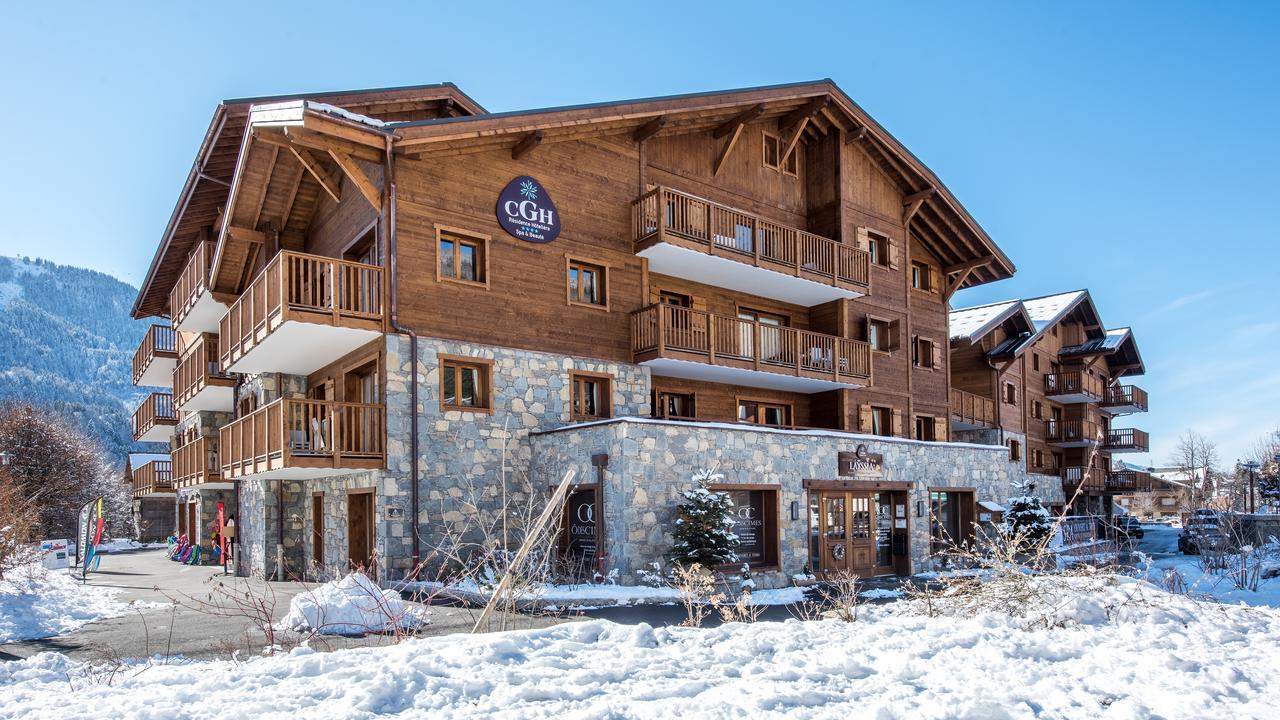 Cgh Residence Boutique Les Chalets De Layssia Samoens Exterior photo